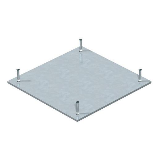 DU 121 Blinddeckel für ZDE 189x189mm Stahl band