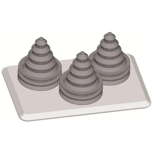 TZ105P10 TZ105 Flansch 3 Kabeltüllen Packeinheit