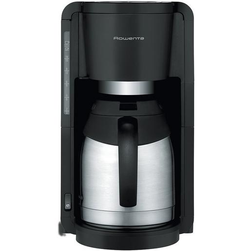 CT3818 Edelstahl Thermo Kaffeemaschine, Schwarz