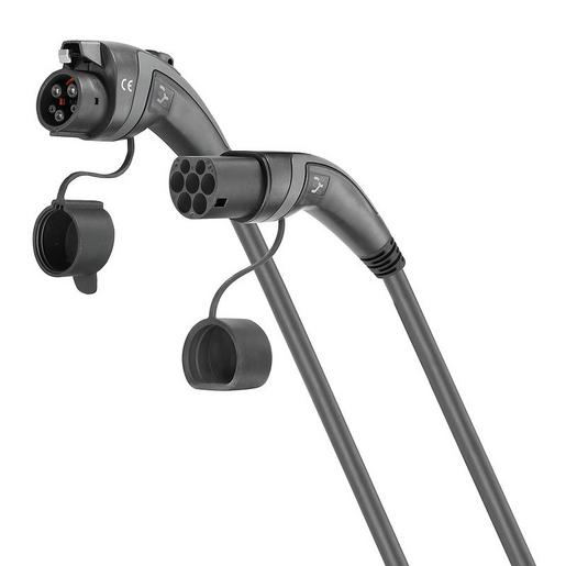 CA-T2T1-5M-7.4/1P-R-BBG Ladekabel E-Mobilität, Steckertyp Ladepu