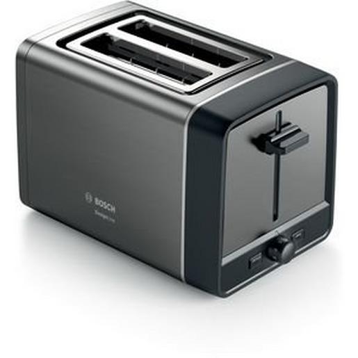 TAT5P425DE Toaster Kompakt DesignLine classic grey