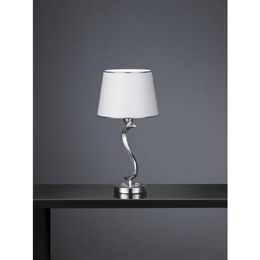 820621 Tischleuchte, chrom glänzend, E27, 1x60