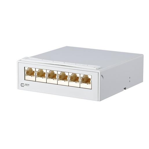 130862-06-E E-DAT 6x8 AP-Verteiler Class E/Cat.6 Lin