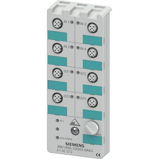 3RK1400-1DQ03-0AA3 AS-I Kompaktmodul K60, Digital, 4E/4A, I