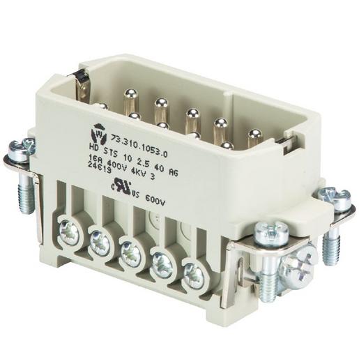 HD STS 10 2,5 25 AG Steckereinsatz-HD STS 10 2,5 25 AG