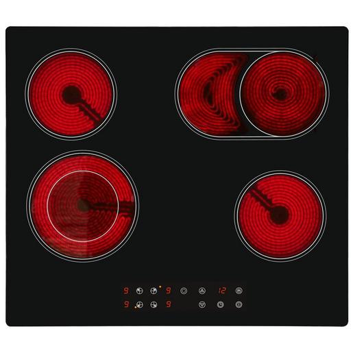 EKC 601-2.1 BZ Glaskeramik-Kochfeld, Einbaugerät, 4 Str