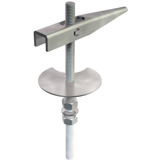 453 M6x100 G Kippdübel M6x100mm Stahl galvanisch verz