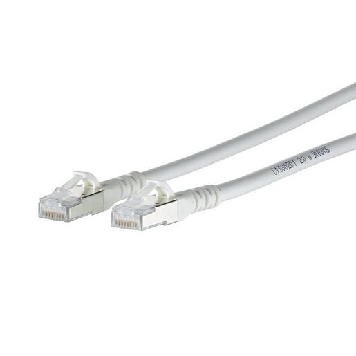 130845B088-E Patchkabel Cat.6A AWG 26 20,0 m weiß