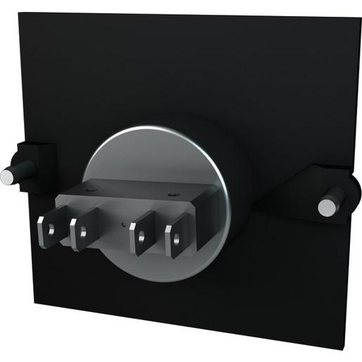 917.046 Rahmen 1xTaster Edelstahl