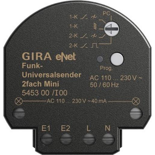 545300 Funk Uni-Sender 2f Mini Gira eNet