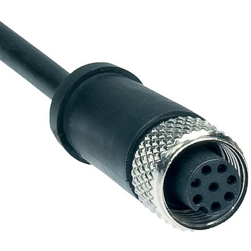 A-K8P-M12-S-G-5M-BK-1-X-A-4 Steckverbinder (ersetzt Teile-Nr. 120447