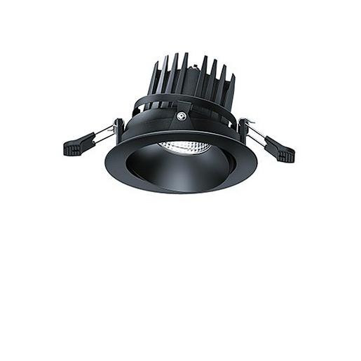 MICROS2 R100 1200-927 SWI WFL-DBK BK LED-Deckeneinbauleuchte