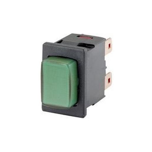1687.1104 Leuchtdruckschalter EIN-AUS rastend DPST