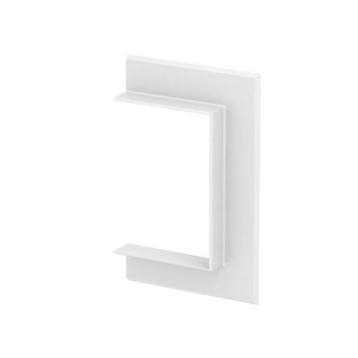 G-AWAO90130RW Wandabschlussblende offen 124x198x25 Alu