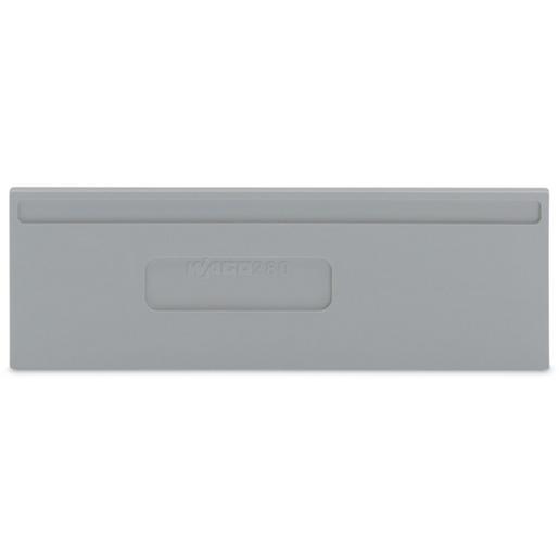 280-334 Trennwand2 mm dicküberstehendgrau