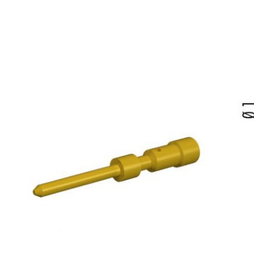 7010901001 Crimpstift 1 mm, gedreht für Leiterqu. 0