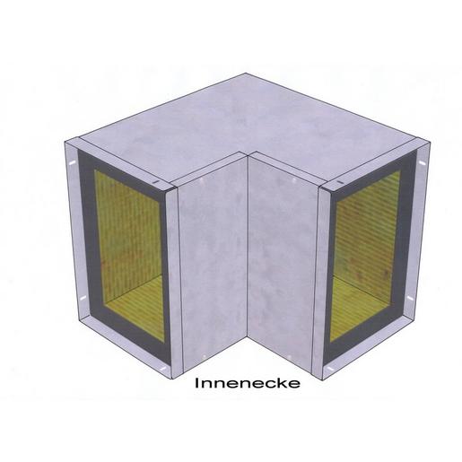 Innenecke Easy I 90/E 30 - 260 x 100 EASY Brandschutzkanal, I 90 / E 30, Inne