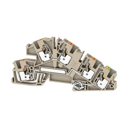 AITB 4 BB L-L-PE Klemme, PUSH IN, 4 mm²