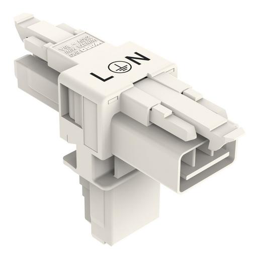 890-665 T-Verteiler3-poligKod. Aweiß