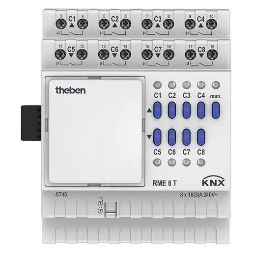 RME 8 T KNX KNX Schalt-/Jalousieaktor 4/8-fach, Erwe