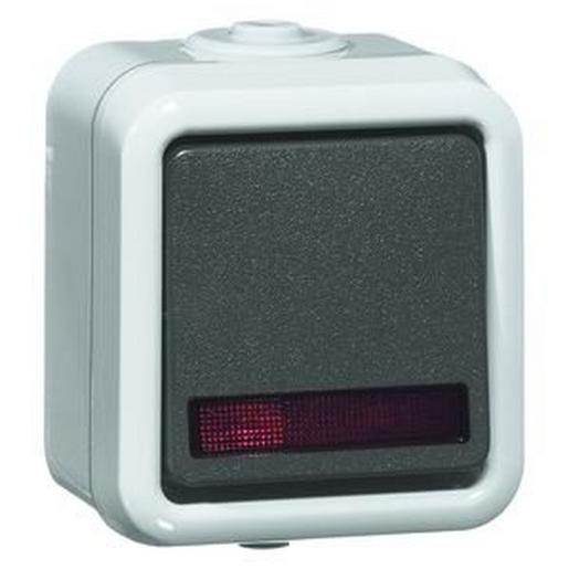 D 626 WAB GLK Kontroll-Wechselschalter, grau