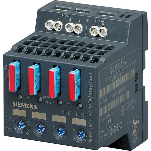 6EP1961-2BA00 Diagnosemodul SITOP select, DC 24 V/4 x