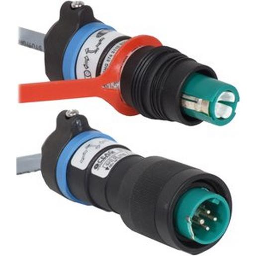 GHG 571 3106 R0001 eXLink 4/4+1, Kupplung, 1,5 mm² Crimp, K