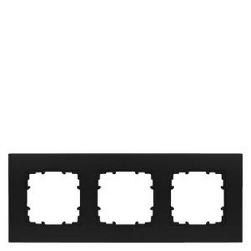 5TG1113-0SB DELTA miro Kunststoff softschwarz Rahmen