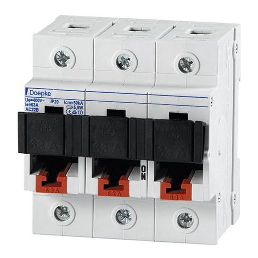 Tytan II D0-63-3/S Doepke Tytan Sicherungslasttrennschalter