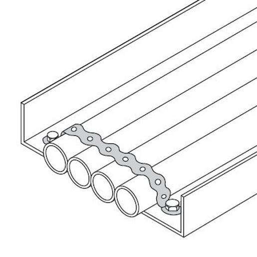 SP-27B Lochband Kunststoff Breite 27mm, Loch 7,