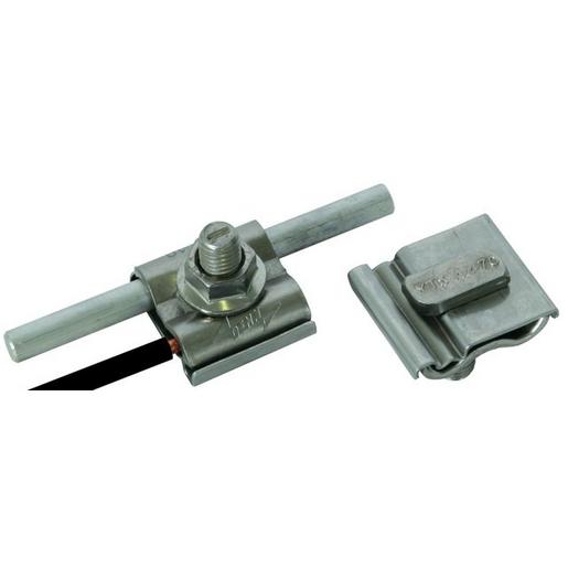 UEK 8.10 AQ4 50 HKSBM10 V2A Uni-Erdungsklemme mit Hammerkopfschraube