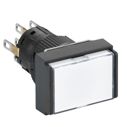 XB6EDW1B2P Leuchtdrucktaster, weiß Ø 16, 24 V, 2ÖS