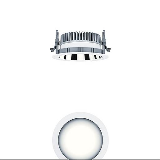 P-EVO R150L 3000-840 LDO AL WH LED-Decken-Einbauleuchte