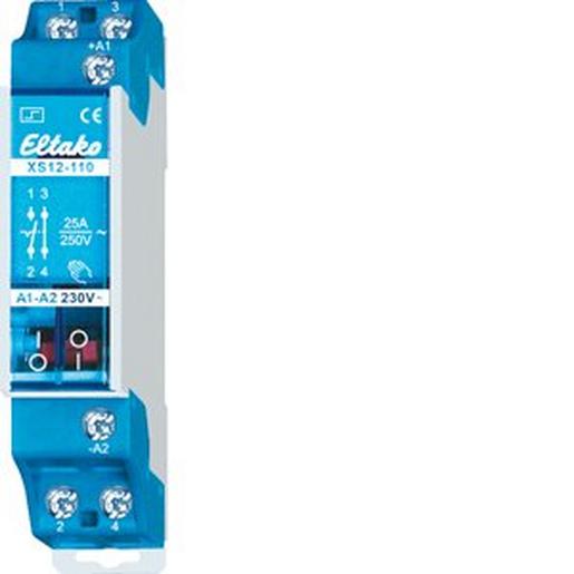 XS12-110-230V Stromstoßschalter 230V. 1 Schließer + 1
