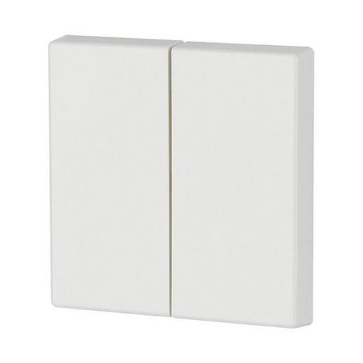 CWIZ-02/31 Wippe 2-fach, weiss glänzend