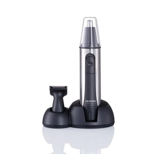 HS781 Nasen-/Ohrhaarneider-Set, Edelstahl-schw