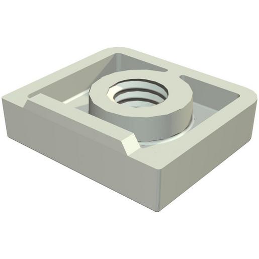 SQ M6 starQuick-Mutter M6 Polycarbonat lichtgr