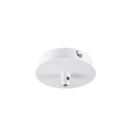 FITU Deckenrosette 1 Ausgang weiss DECKENROSETTE FITU, 1er Rosette, rund, w