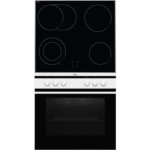 EHC 12714 W Einbauherd-Set im Scandium Design, Weiß