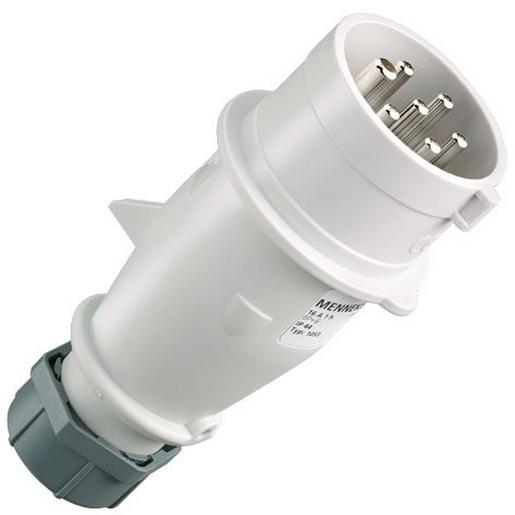 1053 Stecker AM-TOP, 16A7p 1h IP44 HW/VN