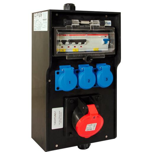 286530 GIFAS- Vollgummi-Verteiler 7300Eingang:1