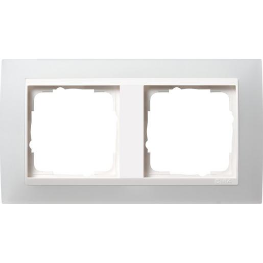 0212334 Abdeckrahmen 2f Zwischenr. RW Gira Event