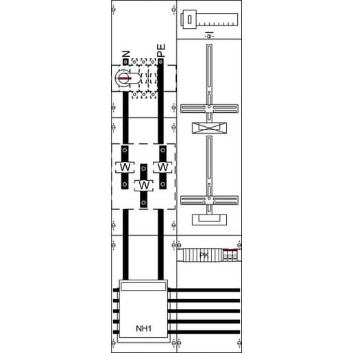 KA4267 KA4267 Mess- und Wandlerfeld BH5 2FB vor