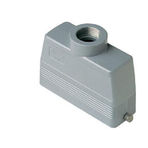 MHV 24 L32 Tüllengehäuse, Gr.104.27, Alu, 2 Bolzen,