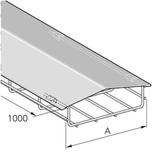 GKX A 320 V4A Gitterkanal Abdeckung für GKX 320