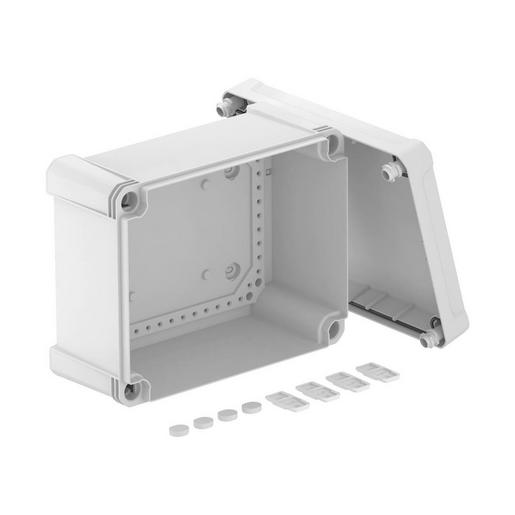 X16C LGR Leergehäuse 240x191x125 Polycarbonat lic