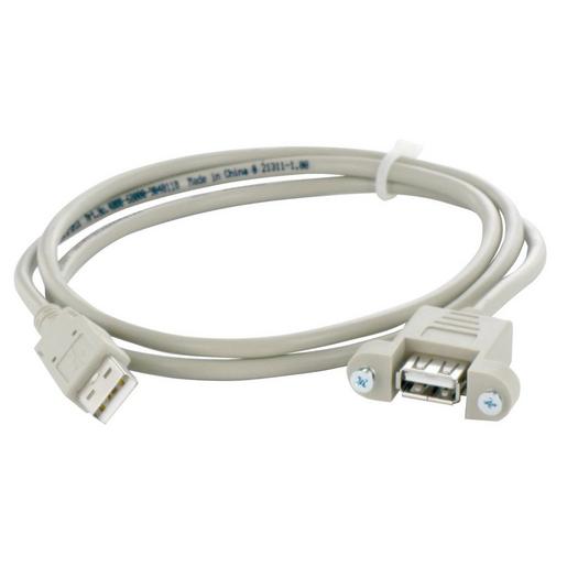 4000-68000-9040115 USB-A Durchführung Stift/Buchse mit 1,5m