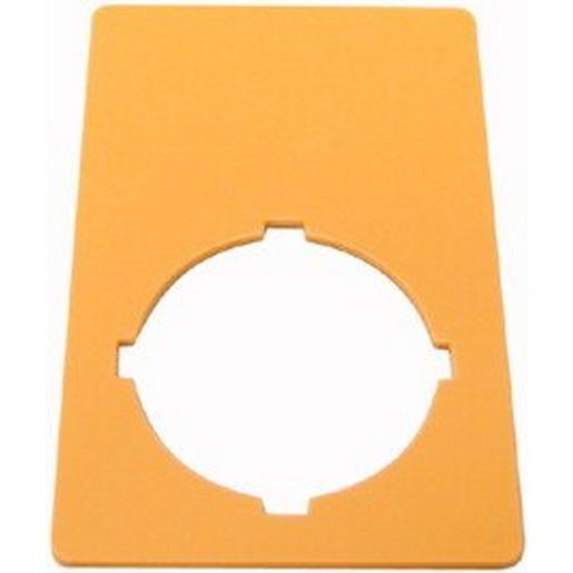 M22-XZK1-D99 Schild, NOT-HALT, H x B = 50 x 33 mm, ge