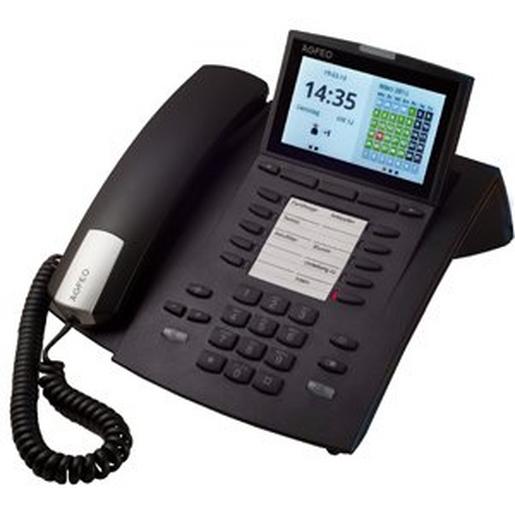 ST 45 schwarz Systemtelefon für Anlagen mit S0- und UP