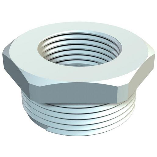 107 R PG21-11 PA Reduktion PG21-PG11 Polyamid lichtgrau R